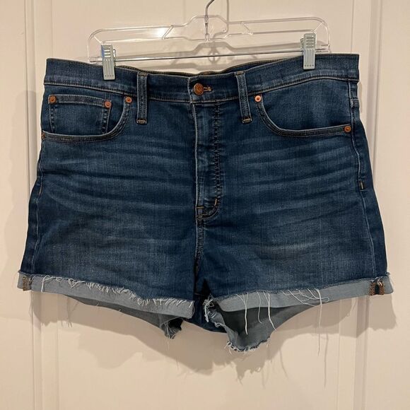 Madewell High Rise Denim Shorts 32 - Picture 1 of 4
